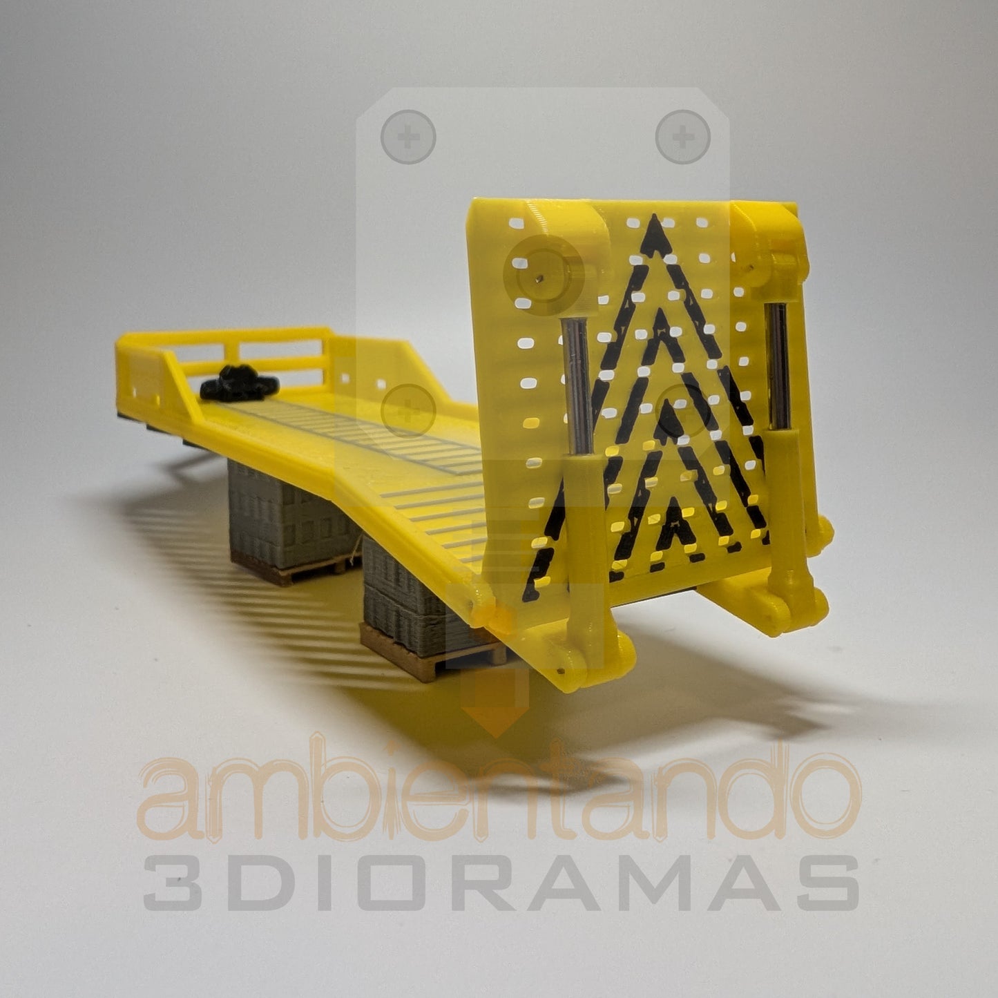 Plataforma transporte maquinaria