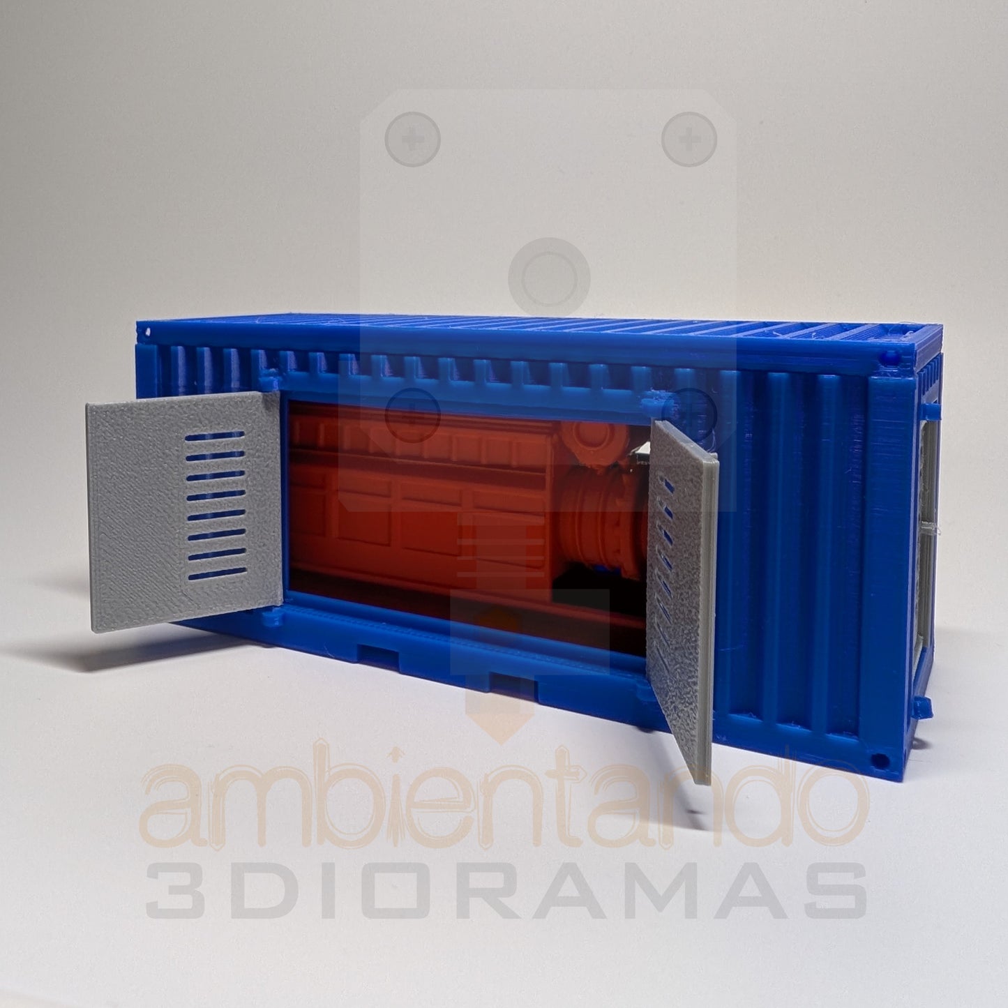 Containerized electricity generator