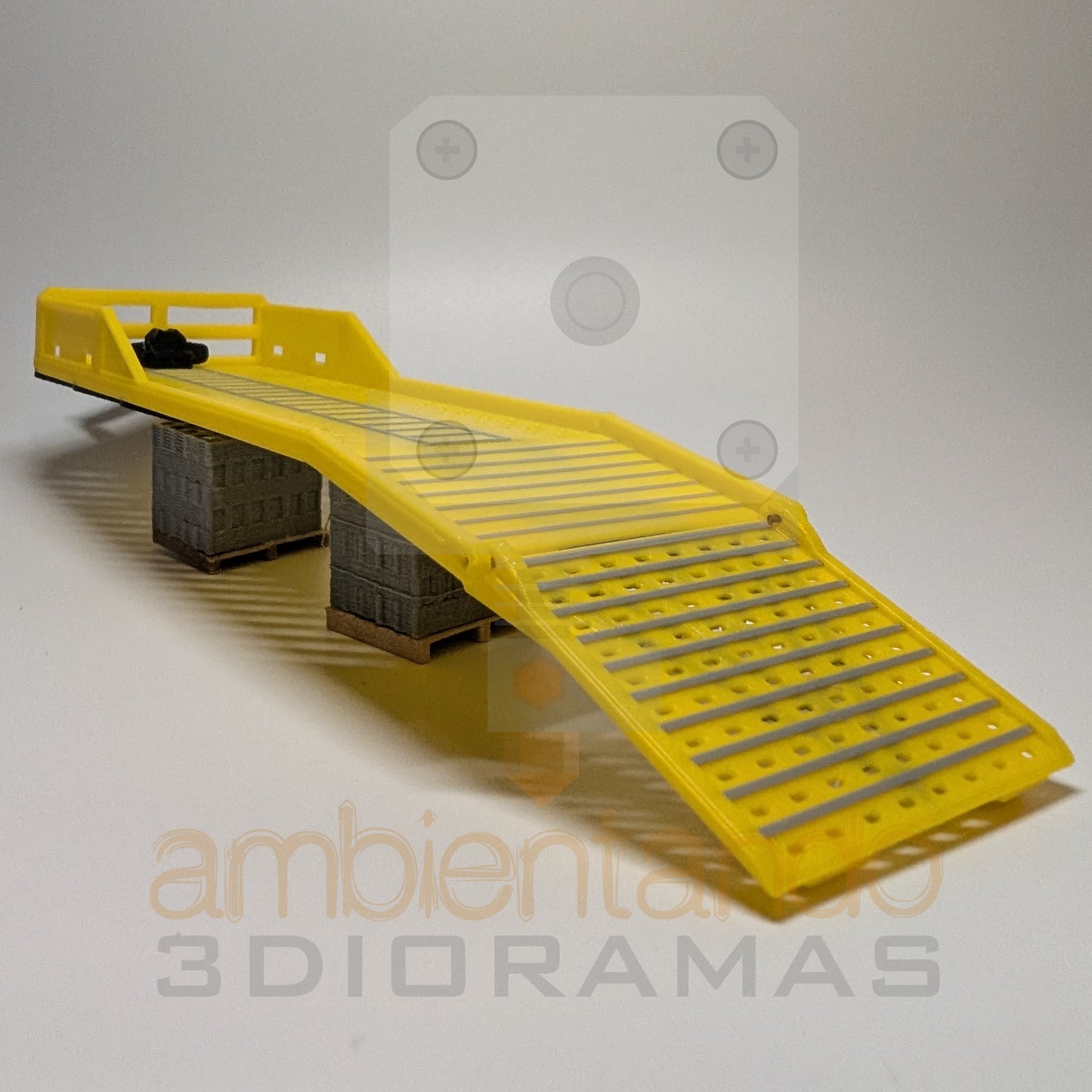 Plataforma transporte maquinaria
