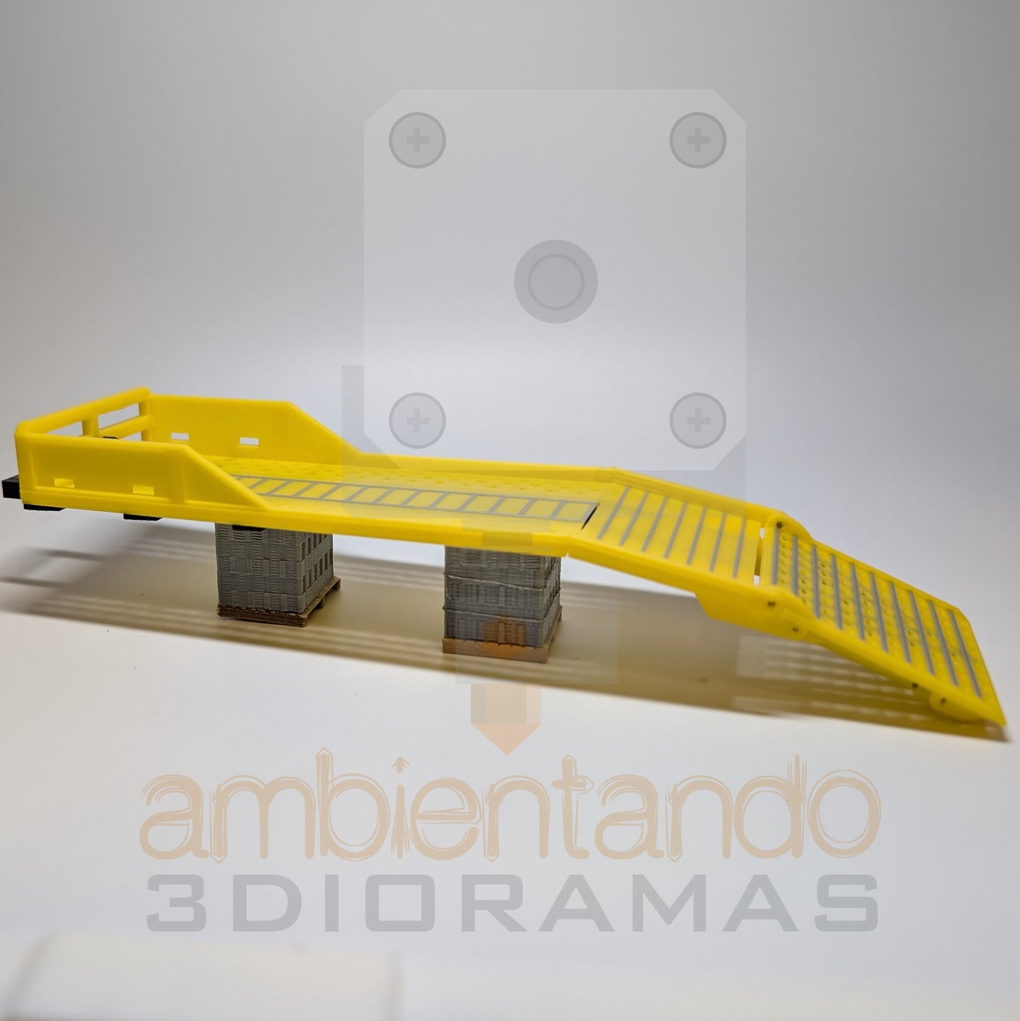 Plataforma transporte maquinaria