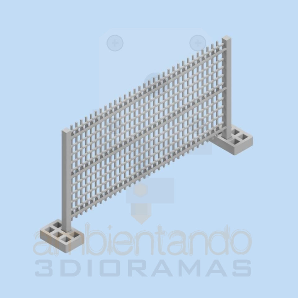 Mobile mesh fence (5 units)